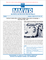 MMWR Morbidity and Mortality Weekly Report Vol 52 No 39 October 3 2003