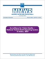 Morbidity and Mortality Weekly Report MMWR Surveillance Summaries May 2010  Vol 59  No SS4