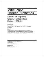 Deaths of Hispanic Origin 15 Reporting States 197981