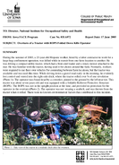 Overturn of a Tractor with ROPS Folded Down Kills Operator