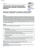 The Safe Home Care Intervention Study Implementation Methods and Effectiveness Evaluation