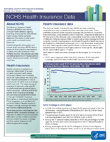 NCHS health insurance data July 2019