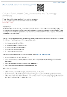 The Public Health Data Strategy 202404