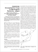 Japanese Encephalitis Virus in Meningitis Patients Japan