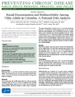 Racial Discrimination and Multimorbidity Among Older Adults in Colombia A National Data Analysis