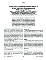 Yellow fever in Par State Amazon region of Brazil 19981999 entomologic and epidemiologic findings