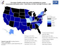 2009 Private Provider Participation Map