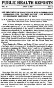 Public health reports  v 52 no 15 APRIL 9 1937