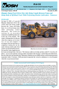 Hispanic DumpTruck Driver Dies After Being Caught Between Frame and Dump Body of OffRoad Truck While Performing Routine Lubrication  Tennessee FACE 200208