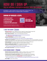 How Do I Sign Up for the National Firefighter Registry NFR for Cancer 202402