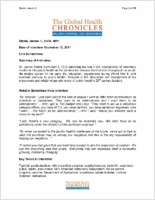 Dr James H Steele DVM MPH  transcript of interview with Dr James H Steele conducted by Karen Torghele November 12 2011