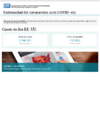 Casos de enfermedad del coronavirus COVID19 casos en los EE UU Actualizado el 8 de julio del 2020