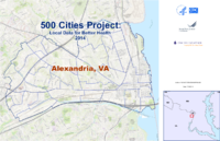 500 Cities Project Local Data for Better Health 2014 Alexandria VA