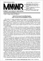 Morbidity and Mortality Weekly Report MMWR April 10 1981  Vol 30  No 13