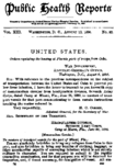 Public health reports  v 13 no 32 August 12 1898