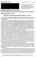 MMWR Morbidity and Mortality Weekly Report August 6 1982  Vol 31  No 30