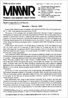 Morbidity and Mortality Weekly Report MMWR December 11 1981  Vol 30  No 48