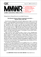 Morbidity and Mortality Weekly Report MMWR August 13 1993  Vol 42  No 31