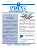 MMWR Morbidity and Mortality Weekly Report Vol 55 No 5152 January 5 2007