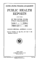 Public Health Reports  v 47 no 6  cover