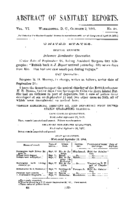 Abstract of sanitary reports  v VI no 40 October 2 1891