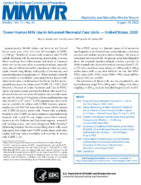MMWR Morbidity and Mortality Weekly Report Vol 71 No 33 August 19 2022