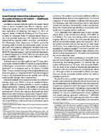 Acute PesticideRelated Illness Resulting from Occupational Exposure to Acrolein  Washington and California 19932009