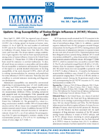 MMWR Morbidity and Mortality Weekly Report Dispatch  Vol 58 April 28 2009