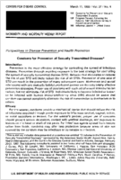 MMWR Morbidity and Mortality Weekly Report March 11 1988  Vol 37  No 9