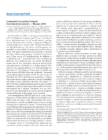 Notes From the Field Conjunctivitis Caused by Toxigenic Corynebacterium Ulcerans  Missouri 2018