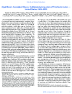 Algal BloomAssociated Disease Outbreaks Among Users of Freshwater Lakes  United States 20092010
