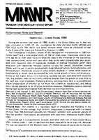 Epidemiologic Notes and Reports Heatstroke  United States 1980