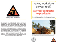 Having Work Done on Your Roof Ask Your Contractor to Play It Safe