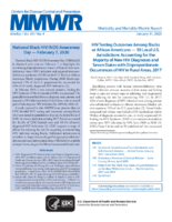MMWR Morbidity and Mortality Weekly Report Vol 69 No 4 January 31 2020