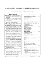 A community approach to dog bite prevention