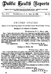 Public health reports  v 13 no 19 May 13 1898