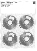 Public use data tape documentation Multiple cause of death for ICD9 1984 data August 1986