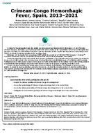 CrimeanCongo Hemorrhagic Fever Spain 20132021