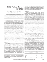 Rift Valley Fever in Chad