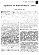 Legislation on water pollution control