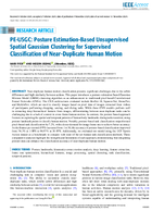 PEUSGC Posture EstimationBased Unsupervised Spatial Gaussian Clustering for Supervised Classification of NearDuplicate Human Motion