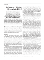 Influenza Winter Olympiad 2002