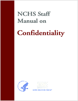 NCHS staff manual on confidentiality