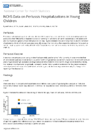 NCHS Data on Pertussis Hospitalizations in Young Children