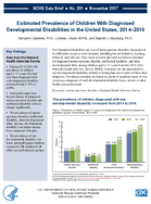 Estimated Prevalence of Children With Diagnosed Developmental Disabilities in the United States 20142016