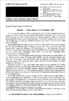 MMWR Morbidity and Mortality Weekly Report February 5 1988  Vol 37  No 4