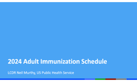 2024 adult schedule revisions