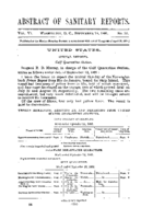 Abstract of sanitary reports  v VI no 38 September 18 1891