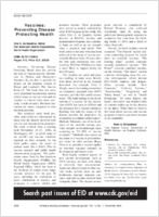 Vaccines Preventing Disease Protecting Health
