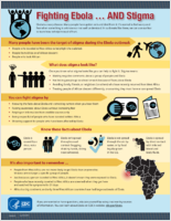 Fighting Ebola  and Stigma